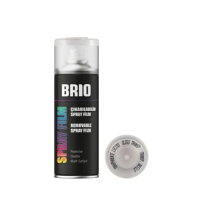 Brio Sprey Boya Çıkarılabilir Parlak Transparan 400 Ml