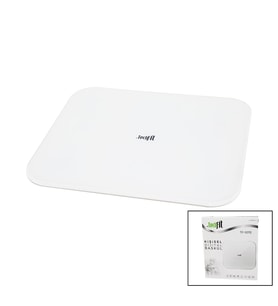 GİZLİ EKRAN -SOFT BEYAZ CAM ZEMİN  DİJİTAL BASKÜL TERAZİ 180KG SENSÖR -LED EKRAN -ODA℃ TF-1070