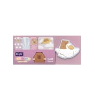 KRAF 2217-CB CAPYBARA 5 X 20YP YAPIŞKANLI NOT KAĞIDI SET - TEKLİ