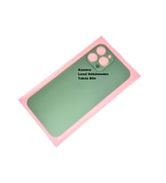 Tkgz İPhone 13 PRO MAX Arka Kapak (CAM) Yeşil
