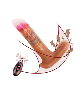 Phantom Kumandalı Hareketli Dildo