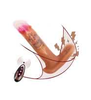 Phantom Kumandalı Hareketli Dildo