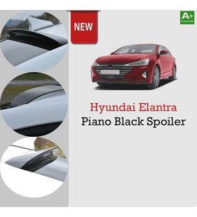 Hyundai Elantra Cam Üstü Spoiler Piano Black 2021 Sonrası