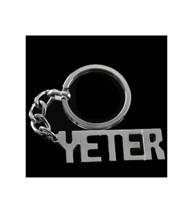 Yeter İsimli Anahtarlık