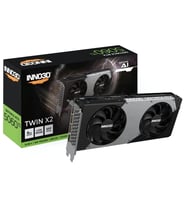 Inno3D RTX5060Ti Twin X2 N506T2-08D7-193075N 128 Bit GDDR7 8 GB Ekran Kartı (Siyah)