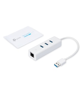TP-LINK UE330 Gigabit USB 3.0 Ethernet Çoklayıcı Hub