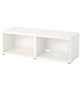 TV Sehpası İskeleti, Beyaz, 120x40x38 cm