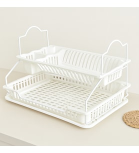 2 Katlı Plastik Tabaklık