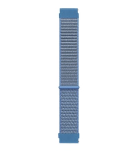 Microsonic Samsung Galaxy Watch 5 44mm Hasırlı Kordon Woven Sport Loop Mavi