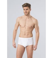 Türen Erkek Ribana Slip (Beyaz)