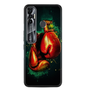 Tecno Spark 6 6 Go 8C 8 Pro 7 7 Spark 9 Pro Kılıf Desemli Silikon Boks Eldiveni 1763