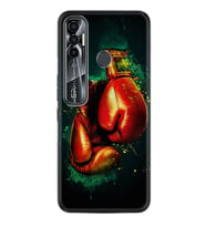 Tecno Spark 6 6 Go 8C 8 Pro 7 7 Spark 9 Pro Kılıf Desemli Silikon Boks Eldiveni 1763