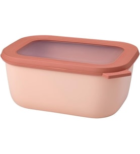 Mepal Multi Bowl Cirqula Rectangular Dikdörtgen Saklama Kabı 1500 Ml- Nordic Blush