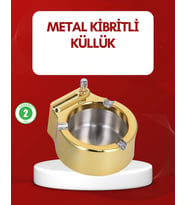 Metal Küllük Gizli Ateşleme Sistemli Şık Tasarım