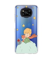 Poco X3 Pro / X3 NFC Uyumlu Küçük Prens Tasarımlı Şeffaf Telefon Kılıfı