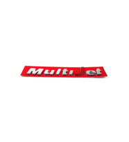 FIAT Idea MultiJet Bagaj Yazısı Kırmızı 2003-2012 106mm-13mm