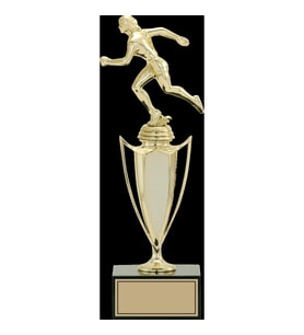 ODAK KUPA - Figürlü Kupalar - Atletizm Kadın Figürlü Kupalar FG-039 B - 34 cm