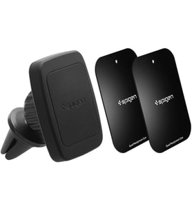 Spigen Kuel H12 Tüm Cihazlara Uyumlu Manyetik Araç Tutucu Premium A201 Black (Siyah)