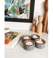 4'LÜ DEKORATİF TEALIGHT MUMLUK