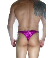 Mulvxbrf Brf02  Erkek Arkası Fuşya Büzgülü Brazillian Slip (Mulvix)