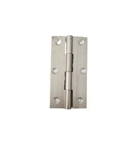 ALÜMİNYUM 8 CM SABİT MENTESE 80 X 40 X 1.8 MM / 10 ADET