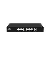 Nif Bilişim Ttec 19300PG-1SFP 16 Port Poe 10/100 2 Port Gigabit Uplink 1 Port Gigabit SFP Tak Çalıştır 300W PoE Switch