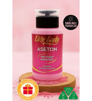 Pompalı Aseton Keratinli Ekstra Güçlü Oje Çıkarıcı Tırnak Uzamasına Yardımcı Besleyici Aseton 200 ml