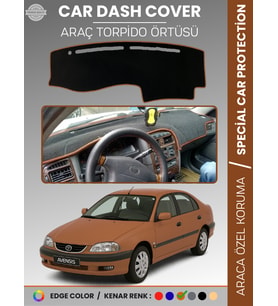 TOYOTA AVENSİS T220 (1997-2002) Torpido Örtüsü Ön Göğüs Halı Torpido Koruma Tam Uyum UV Koruma