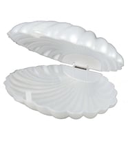 25 Adet KUTU İSTİRİDYE İNCİ PLASTİK SEDEF PK:1-