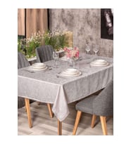 Cotton Box Lavinia Lavanta 155x220 Jakarlı Dertsiz Masa Örtüsü