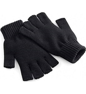 Suve Triko  Siyah Kesik Eldiven Kaliteli Unisex