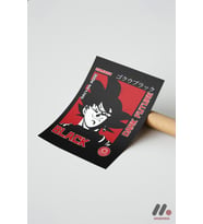Dragon Ball Goku Black Poster, Çerçevesiz Yüksek Kalite Duvar Afişi - Anime Severlere
