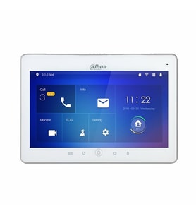 Dahua VTH5241DW-S2 10" Wi-Fi Dokunmatik Ekranlı Çok Yönlü Mikrofon Villa Tipi IP İnterkom İç Ünite (Beyaz)