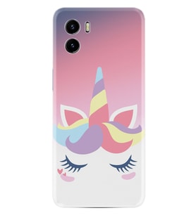 Vivo Y15S Y32 Y33S Y51 Y53S Kılıf Desemli Silikon Sweety Unicorn 1737