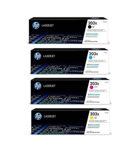 Hp 203X Cf540X-541X-542X-543X Yüksek Kapasiteli Toner Set