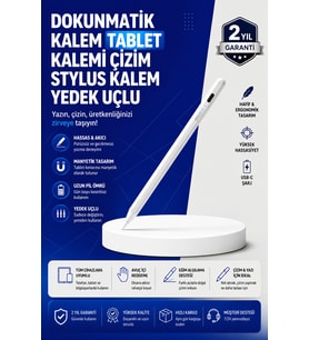 Yüksek Hassasiyet Sunan Eğim Sensörlü Dijital Kalem 1.0 mm İnce Uçlu Uzun Pil Ömürlü