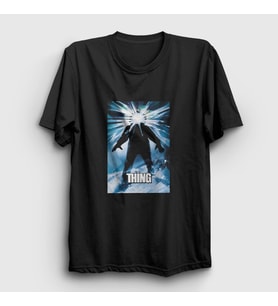 Presmono Unisex Siyah Poster Movie Film The Thing T-Shirt 455410tt