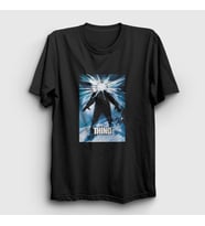 Presmono Unisex Siyah Poster Movie Film The Thing T-Shirt 455410tt