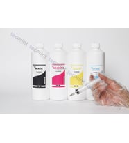 TECPRİNT Epson Uyumlu L805 Cmyk  500 ML  Muadil Mürekkep Seti+Enjektör+Eldiven