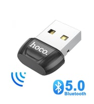 HOCO UA18 3.0Mbps USB Bluetooth 5.0 Adaptör (Siyah)