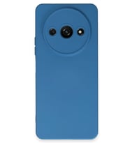 Redmi A3 4G Kılıf Nano içi Kadife Silikon - Mavi