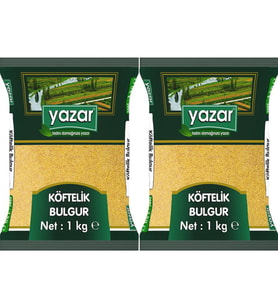 Yazar Köftelik Bulgur 1 Kg x 2 Paket