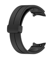 Microsonic Samsung Galaxy Watch 4 Classic 42mm Kordon Ribbon Line Siyah