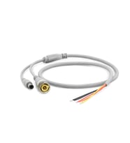 Power Jak Kablo Dc + Bnc 60Cm Beyaz HDX5530