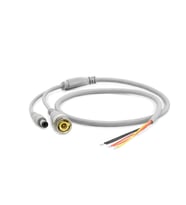 Power Jak Kablo Dc + Bnc 60Cm Beyaz HDX5530