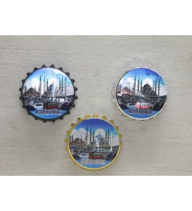 İstanbul Temalı Metal Magnet Alk4339