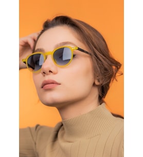 Lucia Matte Blue Güneş Gözlüğü