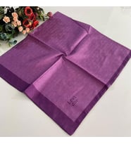 Levidor Premium Monogram Eşarp Fuşya-Mor GX0213