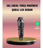 Evde Ve Profesyonel Kullanıma Uygun Turbo Modlu Tıraş Makinesi