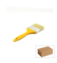 Kestirme Boya Fırçası - 70 mm - Sarı Saplı - No 3